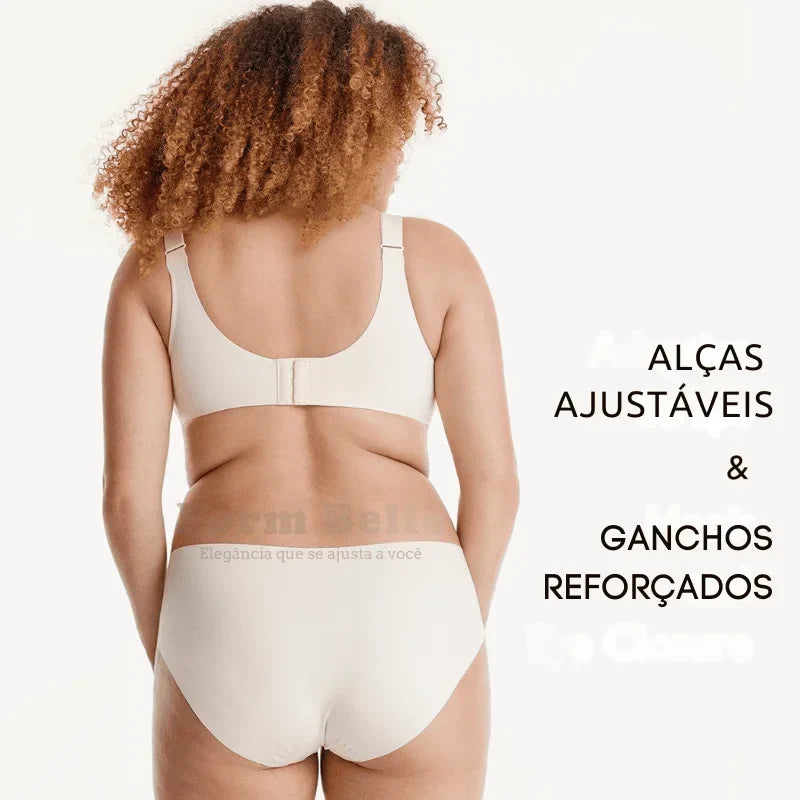 Sutiã Modelador Lux Comfort Sem Costura - Sustentação e Conforto [COMPRE 1 LEVE 2] + BRINDES