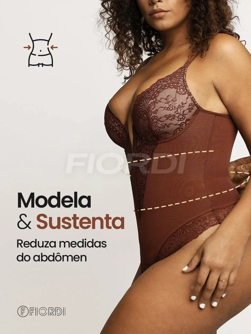 Body Modelador Renda - Sweet™[Compre 1 & Leve 2]
