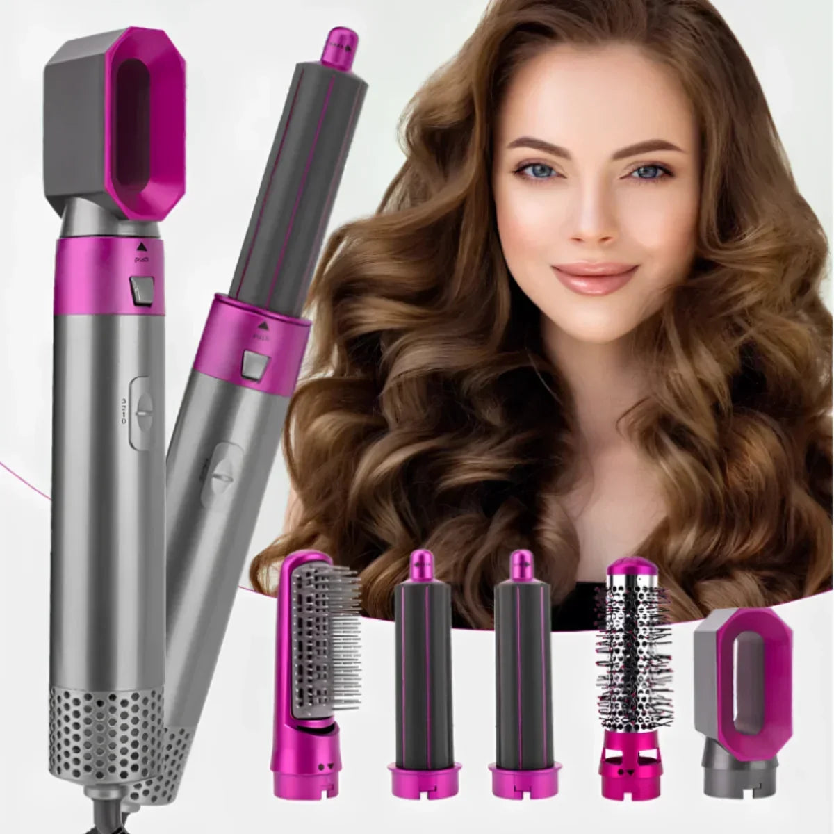 Secador Multifuncional Seca Escova e Modela Anti Frizz Original Profissional
