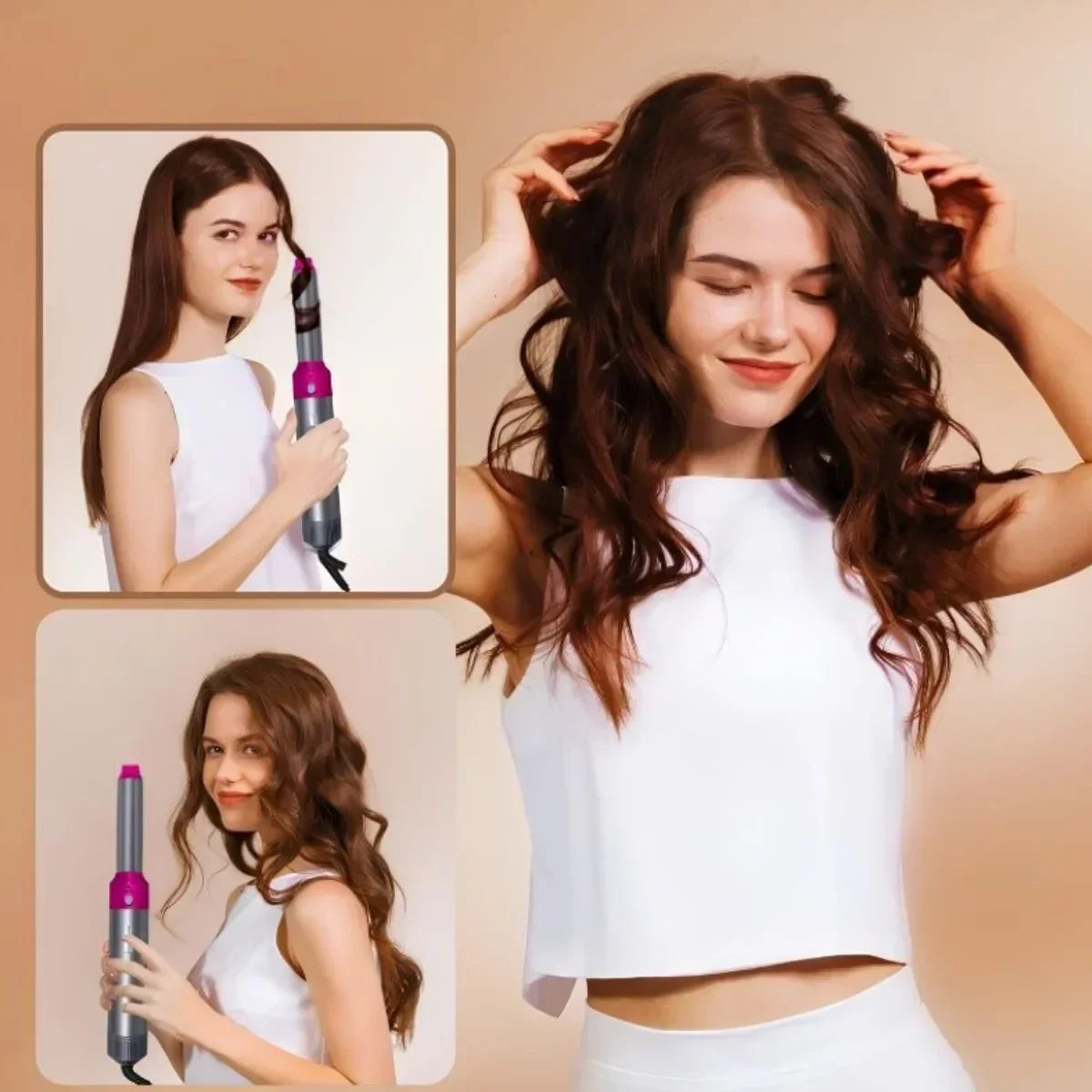 Secador Multifuncional Seca Escova e Modela Anti Frizz Original Profissional