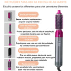 Secador Multifuncional Seca Escova e Modela Anti Frizz Original Profissional